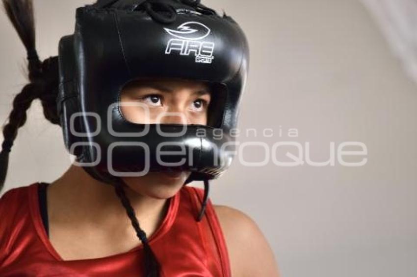 TLAXCALA . EXHIBICIÓN DE BOX