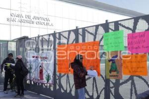 CASA DE JUSTICIA . AUDIENCIA RENATO ROMERO