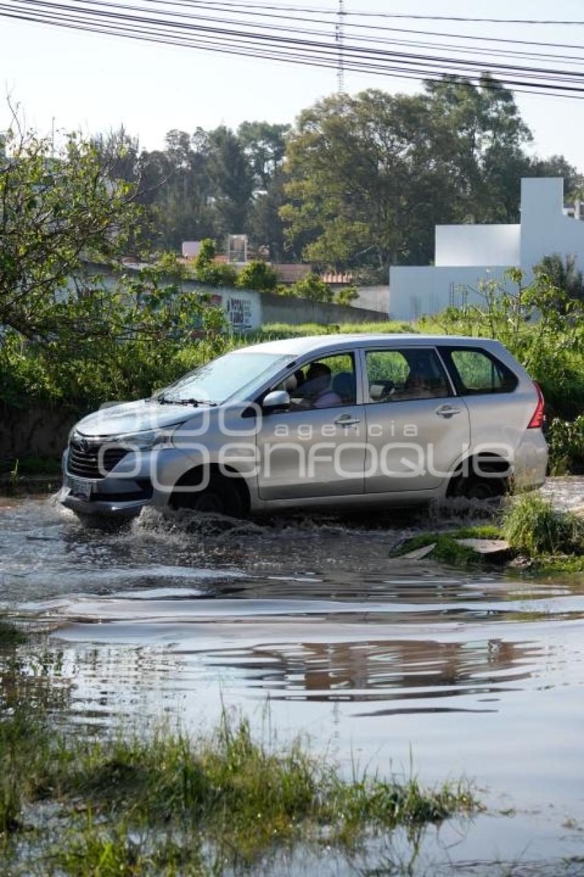 TLAXCALA . INUNDACIÓN