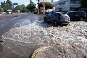 TLAXCALA . INUNDACIÓN