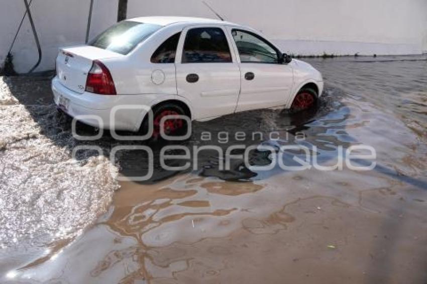 TLAXCALA . INUNDACIÓN