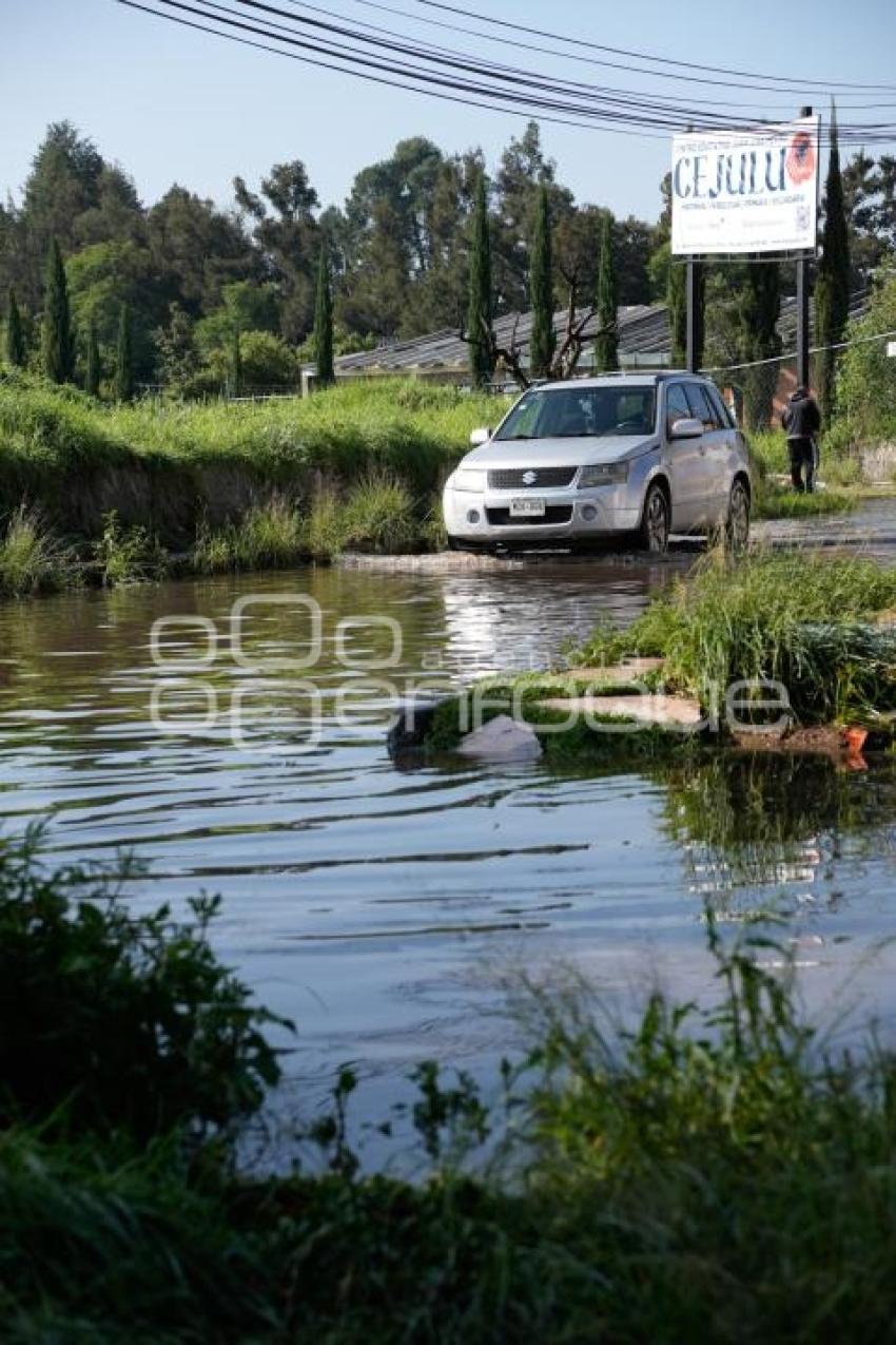 TLAXCALA . INUNDACIÓN