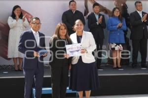SAN ANDRÉS CHOLULA . CEREMONIA CÍVICA
