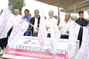 SAN ANDRÉS CHOLULA . OBRA ADOQUINAMIENTO