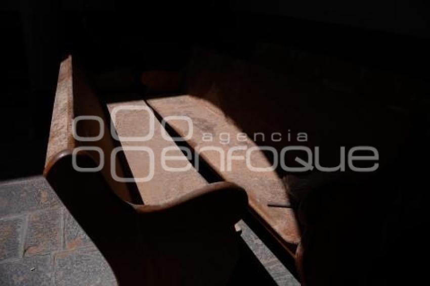 TLAXCALA . RESTAURACIÓN PARROQUIA SANTA ANA