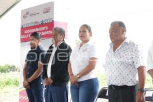 SAN ANDRÉS CHOLULA . OBRA ADOQUINAMIENTO