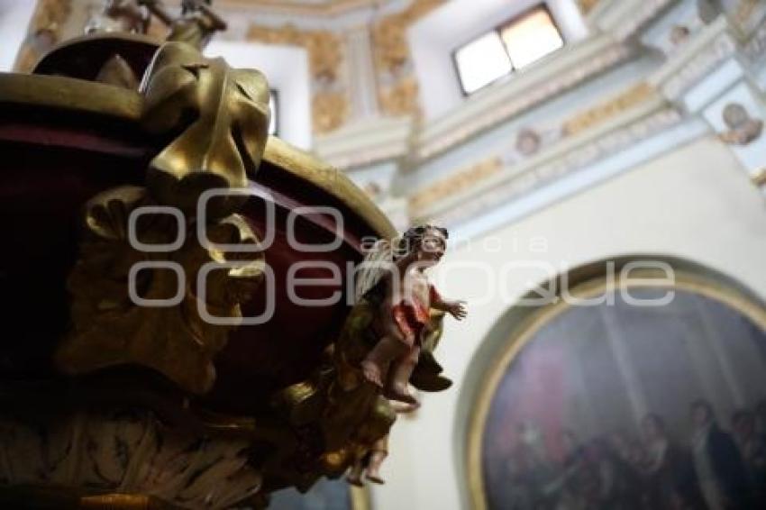 TLAXCALA . RESTAURACIÓN PARROQUIA SANTA ANA