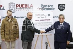 SECRETARÍA DE DESARROLLO ECONÓMICO . FIRMA DE CONVENIO