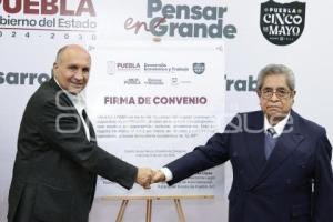SECRETARÍA DE DESARROLLO ECONÓMICO . FIRMA DE CONVENIO