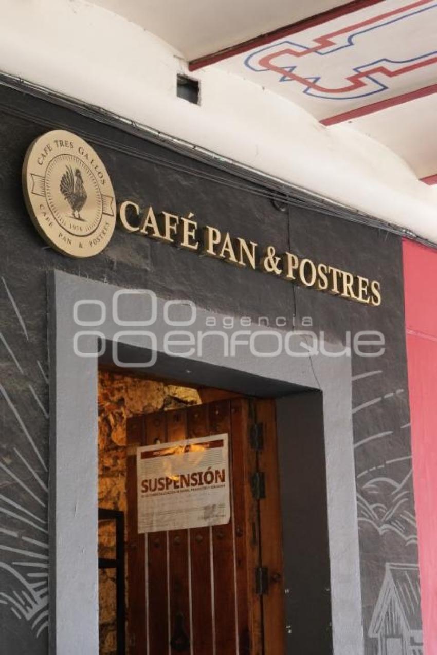 RESTAURANTES . SUSPENSIÓN PROFECO