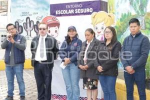 SAN ANDRÉS CHOLULA . ENTORNO ESCOLAR SEGURO