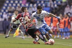 FÚTBOL . CLUB PUEBLA VS ATLAS