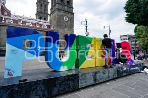 PUEBLA . LETRAS GIGANTES