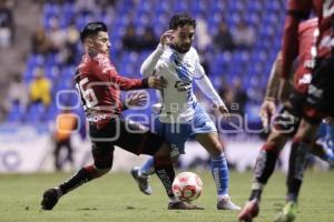 FÚTBOL . CLUB PUEBLA VS ATLAS
