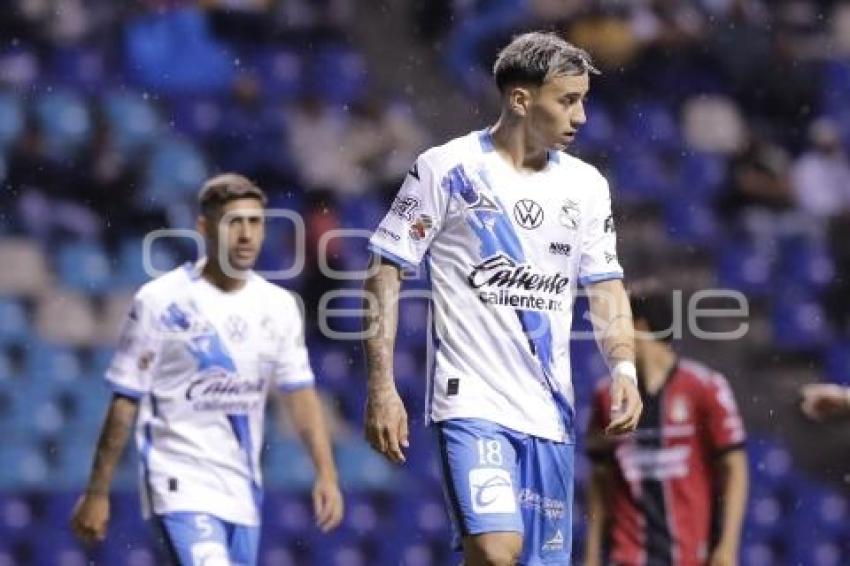 FÚTBOL . CLUB PUEBLA VS ATLAS