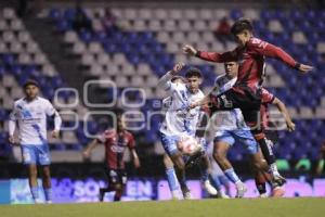 FÚTBOL . CLUB PUEBLA VS ATLAS