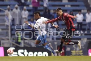 FÚTBOL . CLUB PUEBLA VS ATLAS