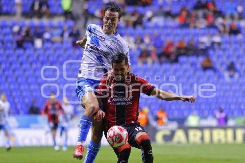 FÚTBOL . CLUB PUEBLA VS ATLAS