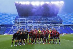 FÚTBOL . CLUB PUEBLA VS ATLAS