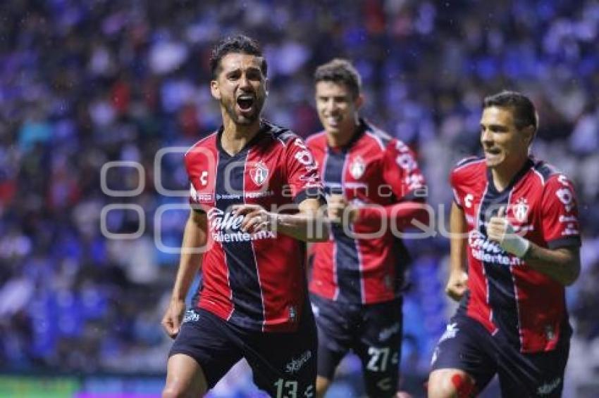 FÚTBOL . CLUB PUEBLA VS ATLAS