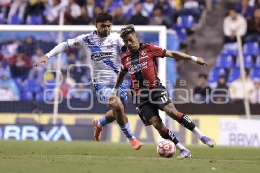FÚTBOL . CLUB PUEBLA VS ATLAS