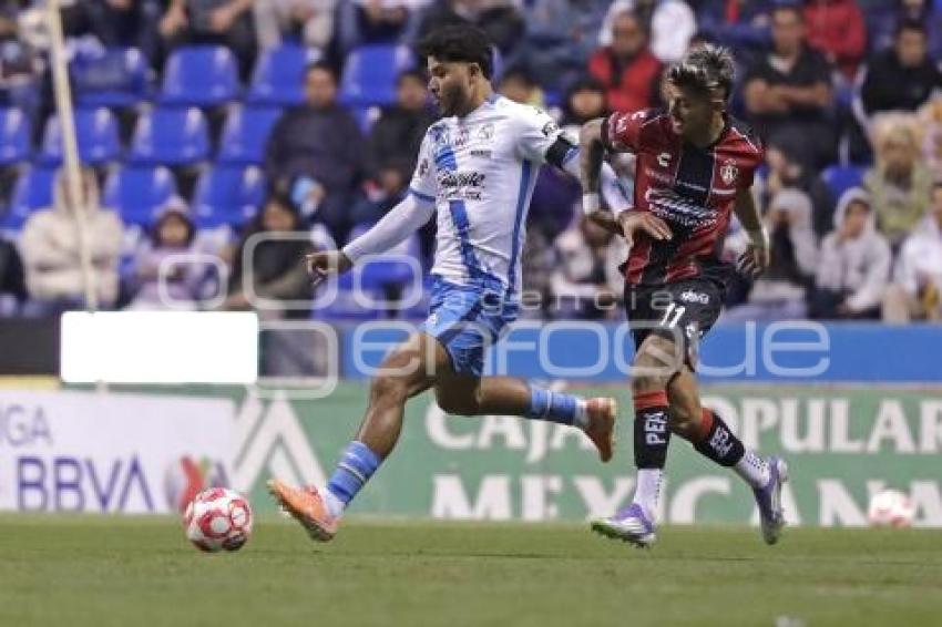 FÚTBOL . CLUB PUEBLA VS ATLAS