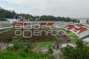 ESTADIO ZARAGOZA . OBRA