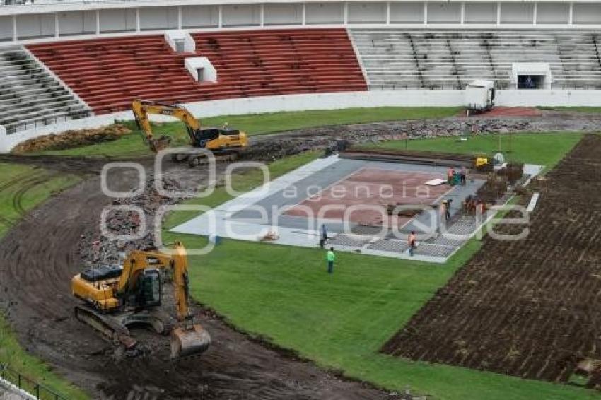 ESTADIO ZARAGOZA . OBRA