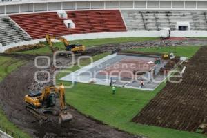 ESTADIO ZARAGOZA . OBRA