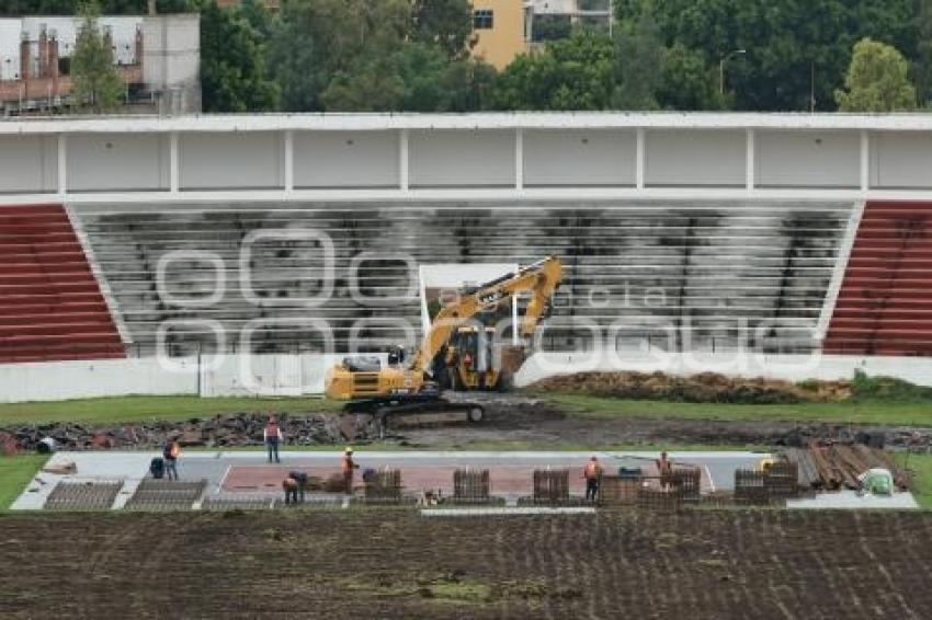 ESTADIO ZARAGOZA . OBRA