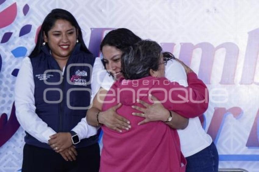 SAN ANDRÉS CHOLULA . ENTREGA DE DESPENSAS
