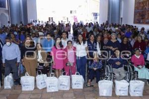 SAN ANDRÉS CHOLULA . ENTREGA DE DESPENSAS