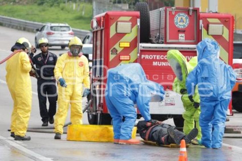 PROTECCIÓN CIVIL . SIMULACRO