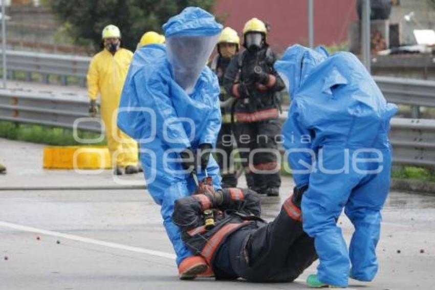 PROTECCIÓN CIVIL . SIMULACRO