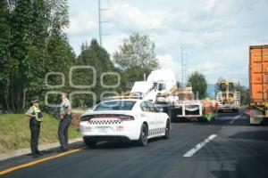 TLAXCALA . ACCIDENTE DE TRÁILER