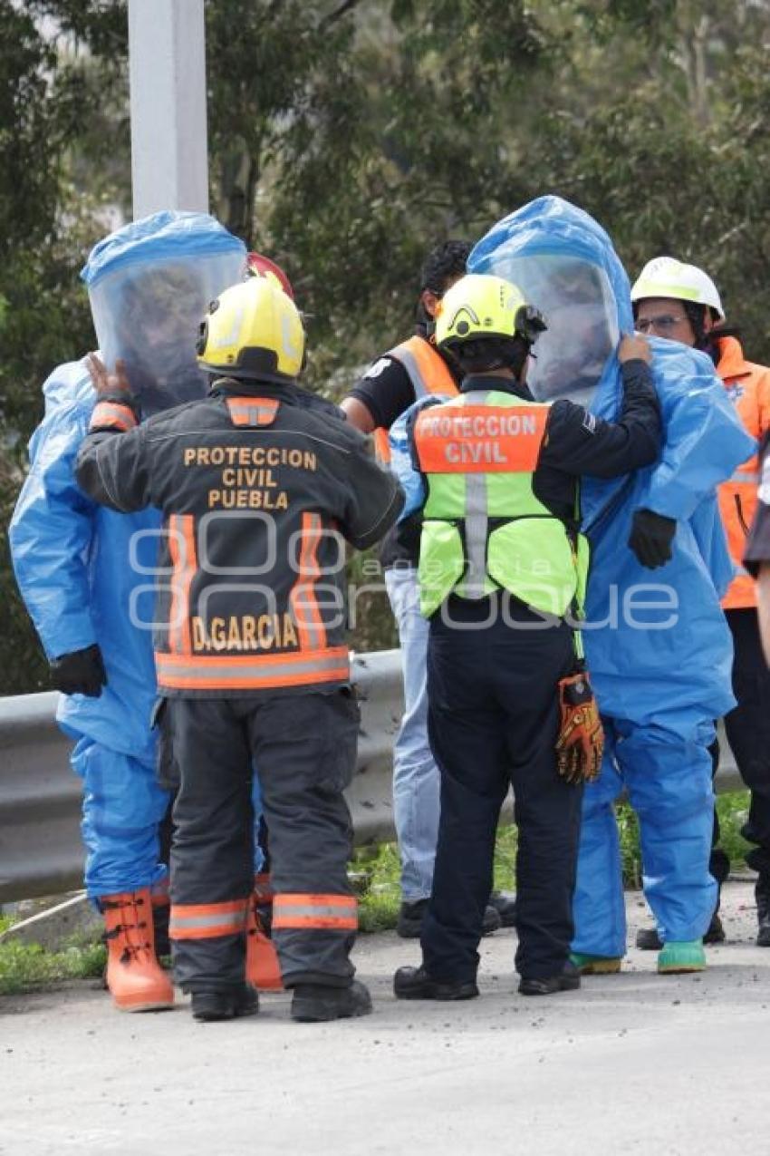 PROTECCIÓN CIVIL . SIMULACRO