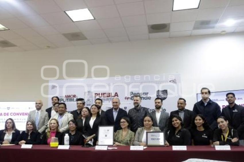 SEDETRA . FIRMA DE CONVENIO