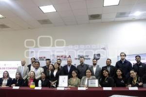 SEDETRA . FIRMA DE CONVENIO