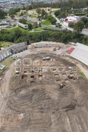 ESTADIO ZARAGOZA . OBRA