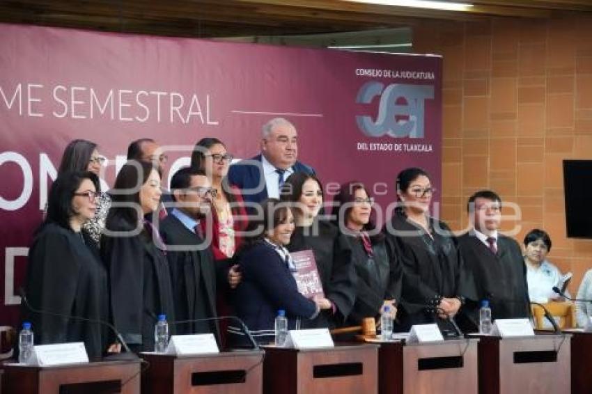 TLAXCALA . INFORME TRIBUNAL DE JUSTICIA