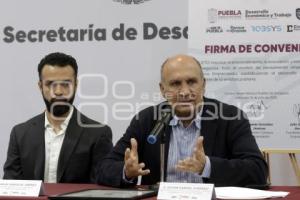 SEDETRA . FIRMA DE CONVENIO