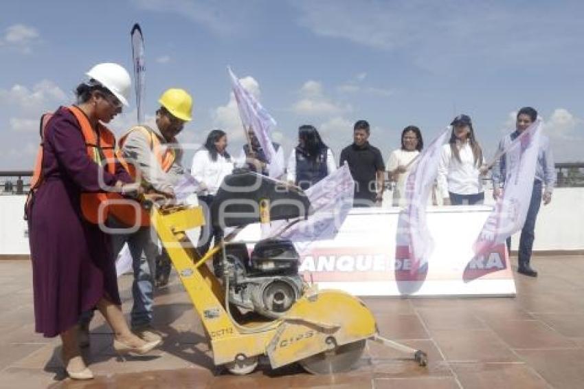 SAN ANDRÉS CHOLULA .  ARRANQUE OBRA CABS