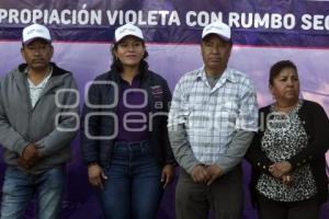 SAN ANDRÉS CHOLULA . APROPIACIÓN VIOLETA