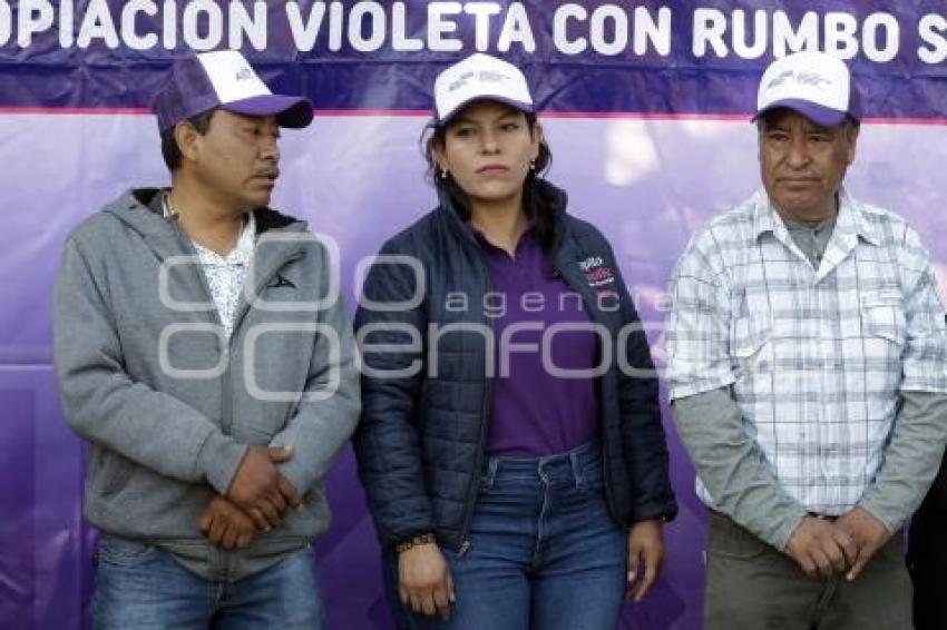 SAN ANDRÉS CHOLULA . APROPIACIÓN VIOLETA