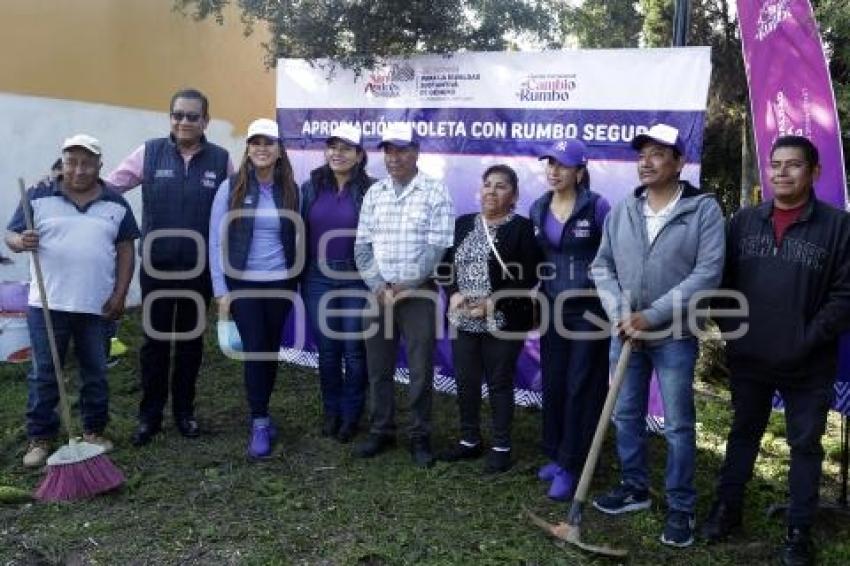 SAN ANDRÉS CHOLULA . APROPIACIÓN VIOLETA