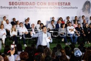 GOBIERNO ESTATAL . APOYOS OBRA COMUNITARIA