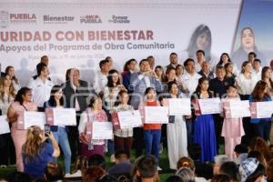 GOBIERNO ESTATAL . APOYOS OBRA COMUNITARIA