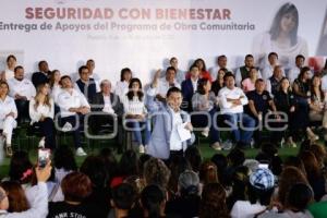 GOBIERNO ESTATAL . APOYOS OBRA COMUNITARIA