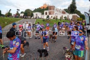 SAN ANDRÉS CHOLULA . PRIMERA CARRERA CANINA
