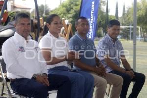SAN ANDRÉS CHOLULA . REHABILITACIÓN DEPORTIVO ZAPATA